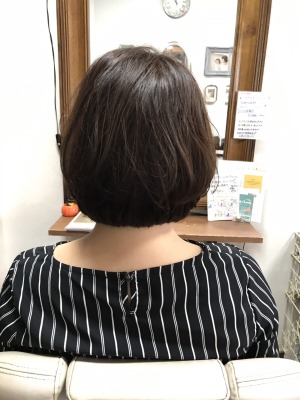 ヘアドネーションカット後